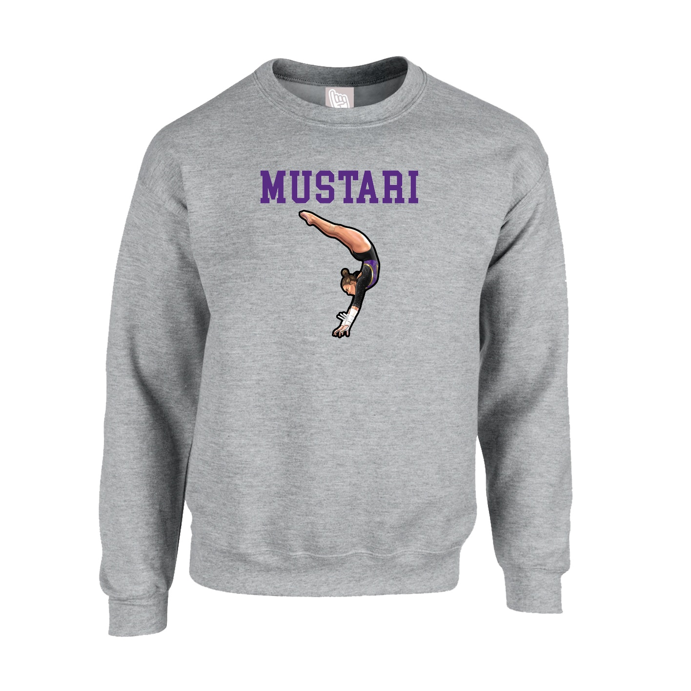 Fleece Crew — Shirsey in Grey