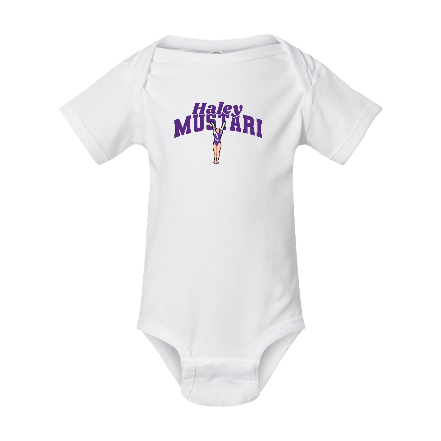 Baby Onesie — Signature Arch in White