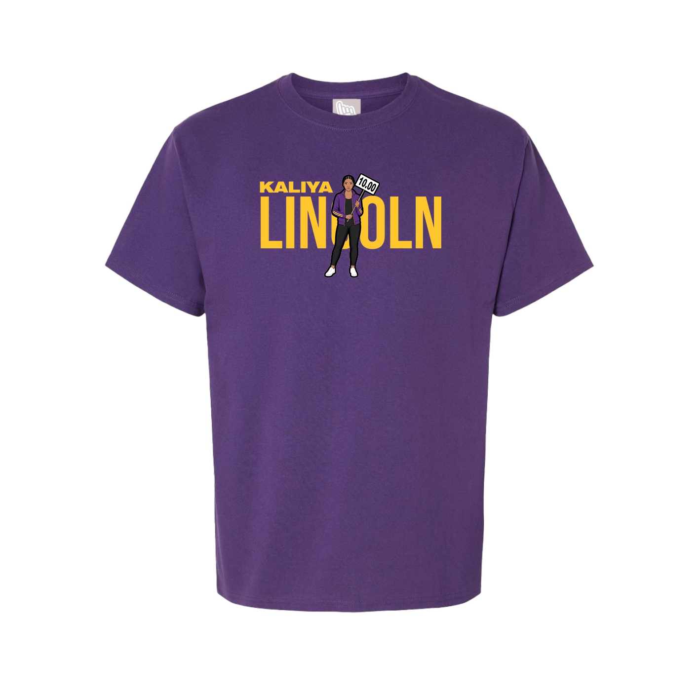 Tee — Player Name in Purple