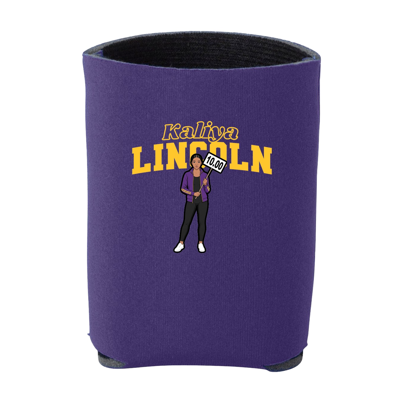 Can Holder — Name Arch in Purple