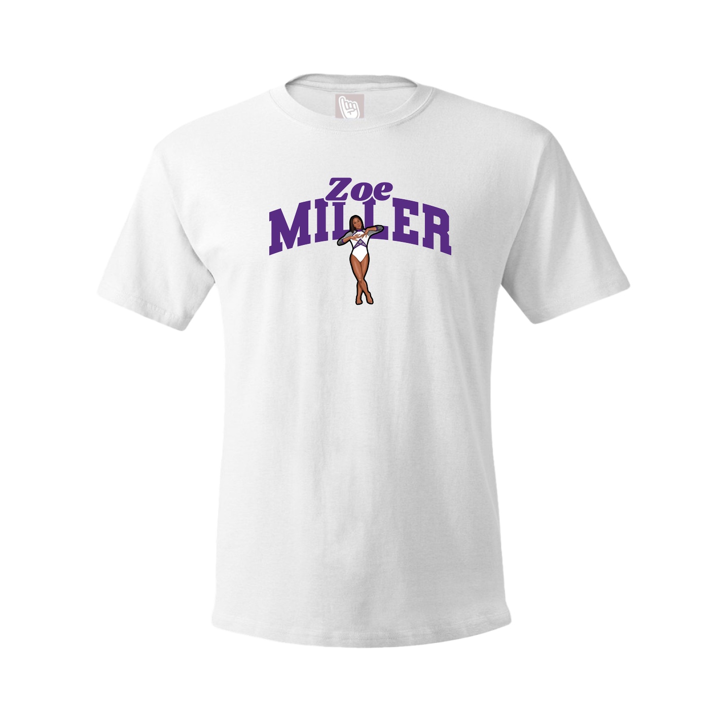 Youth Tee — Signature Arch in White