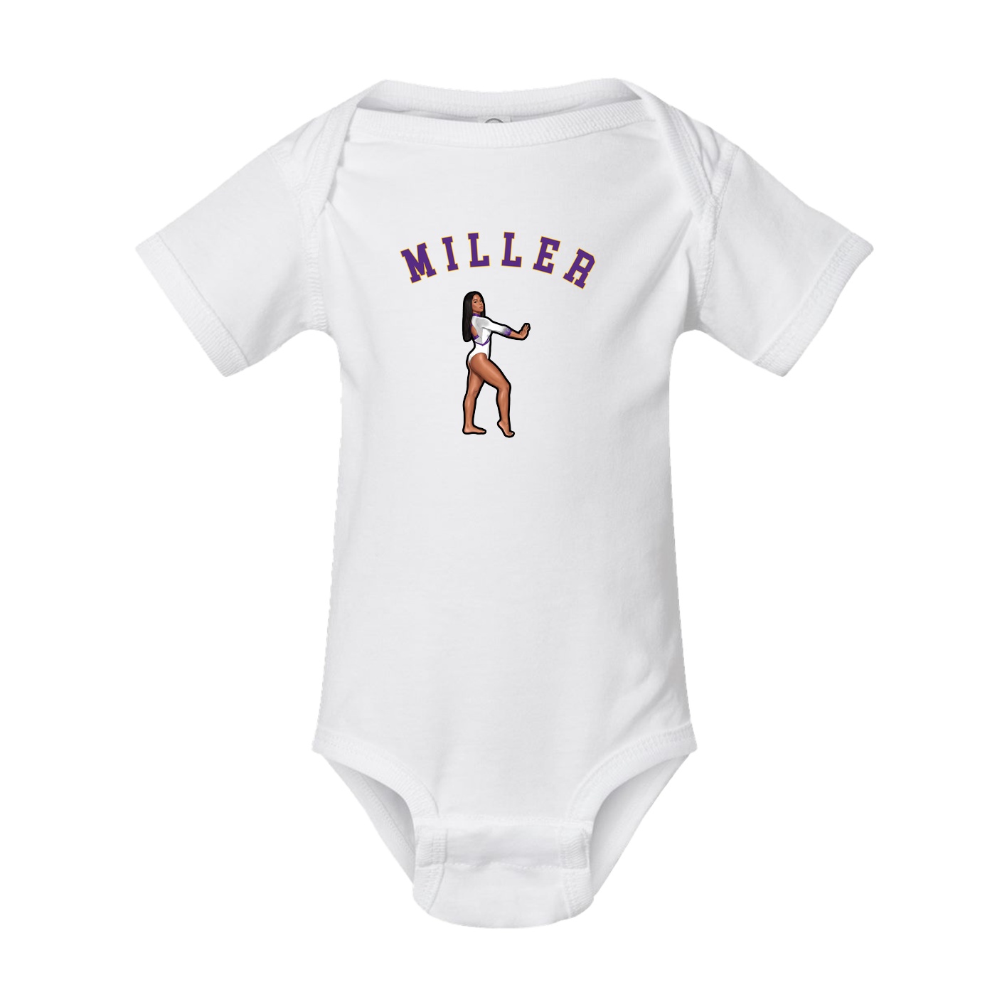 Baby Onesie — Shirsey Arch in White