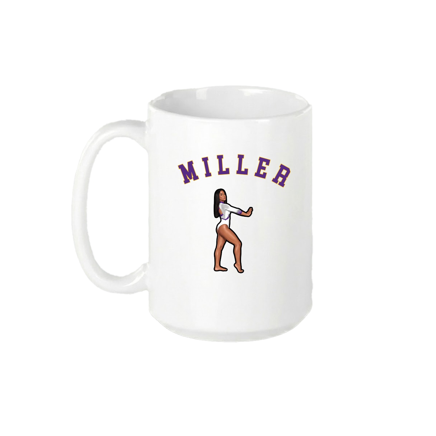 15oz Coffee Mug — Shirsey Arch in White