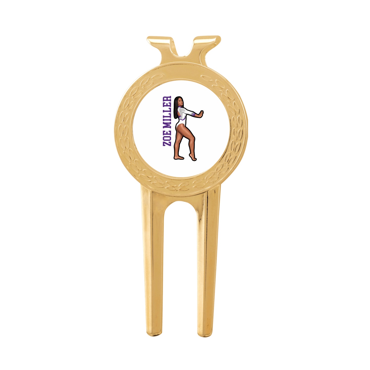 Divot Tool with Ball Marker — Name Vertical in Classic