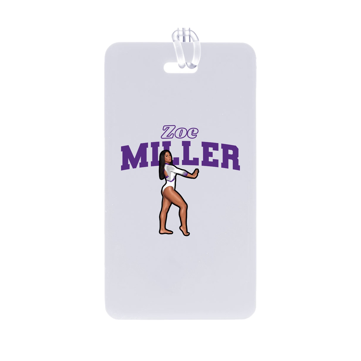 Bag Tag — Name Arch in Classic