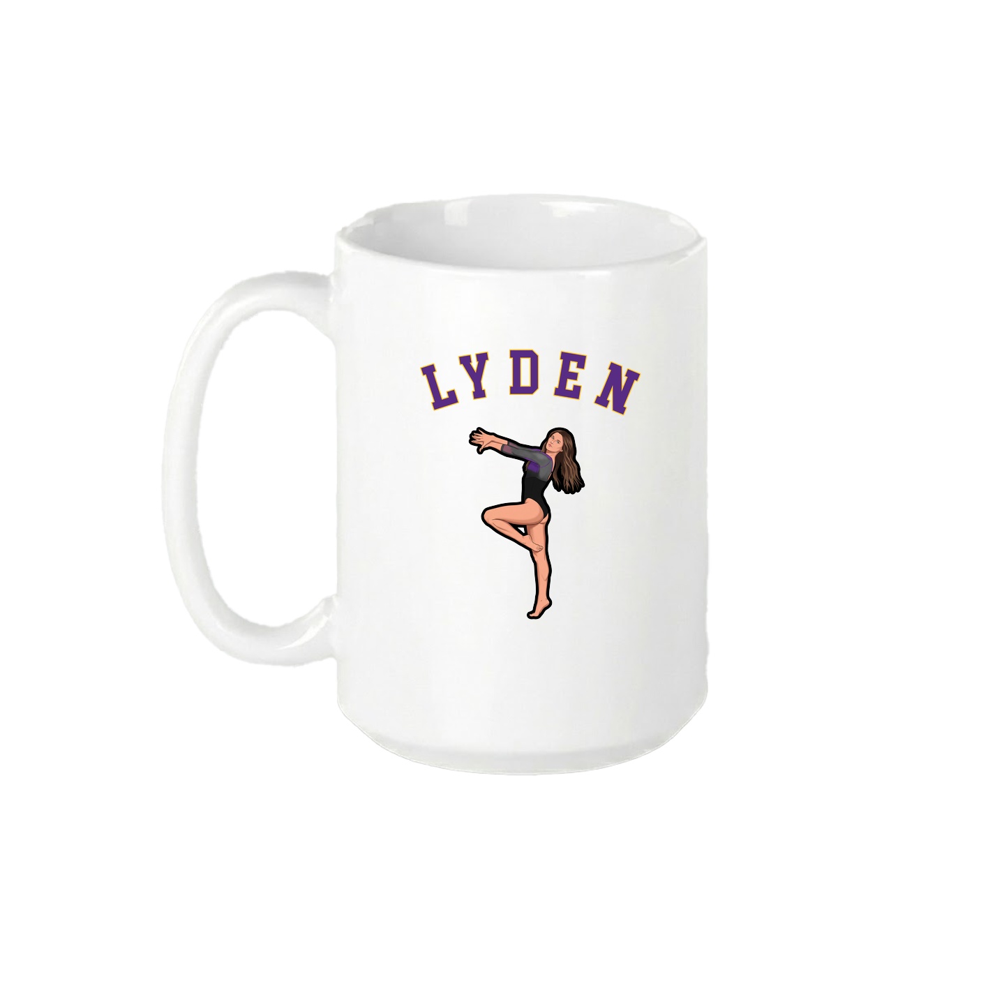 15oz Coffee Mug — Shirsey Arch in White