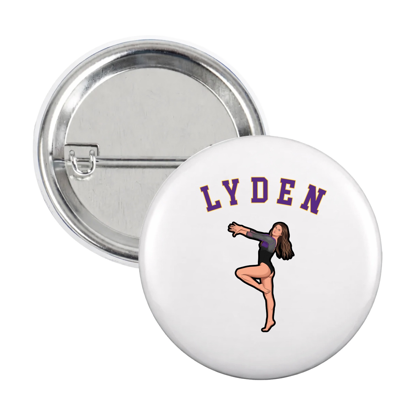 Game Day Button — Shirsey Arch in White