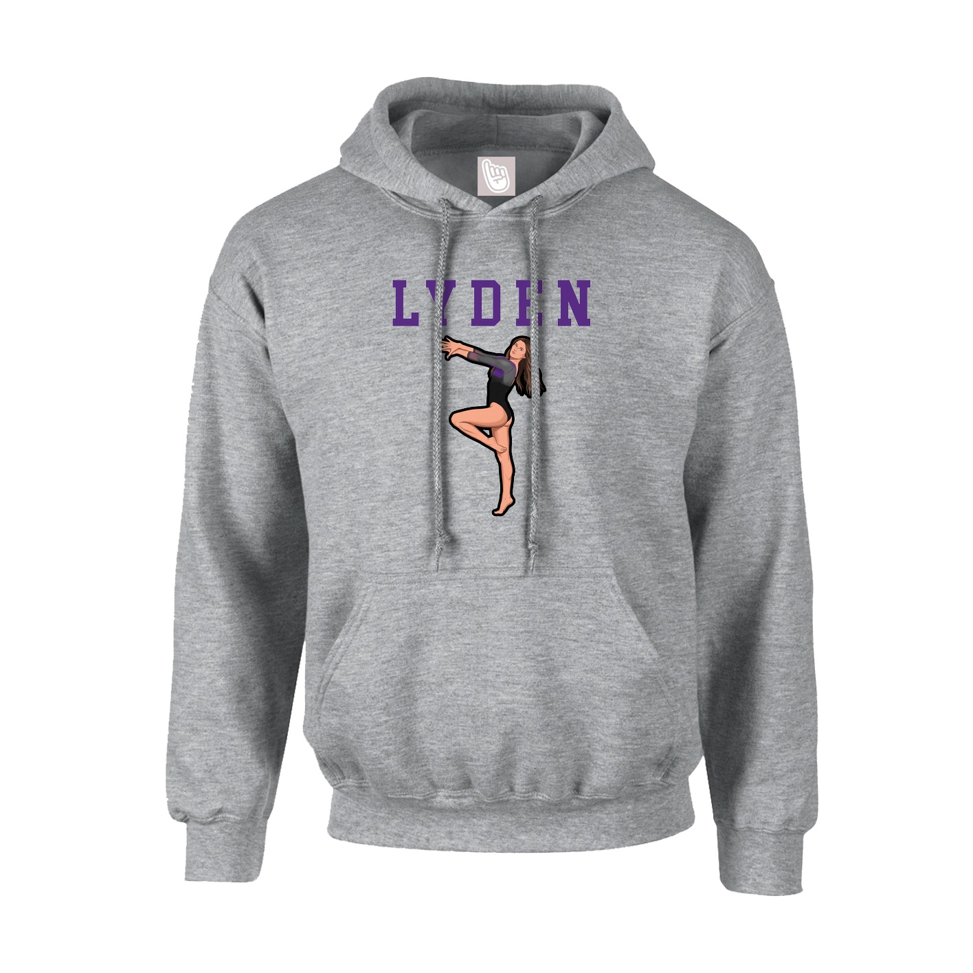 Hoodie — Shirsey in Grey