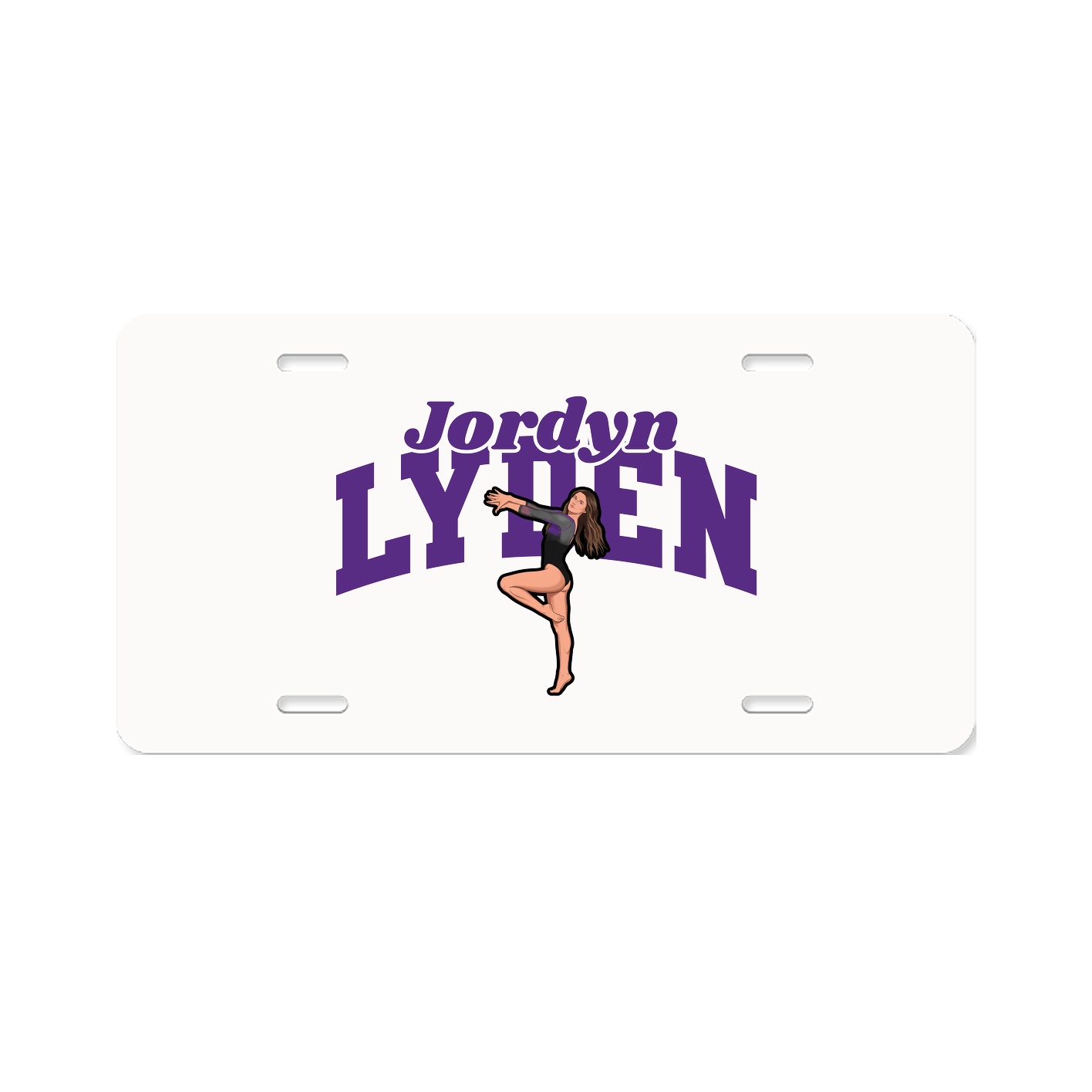 License Plate — Signature Arch in Classic