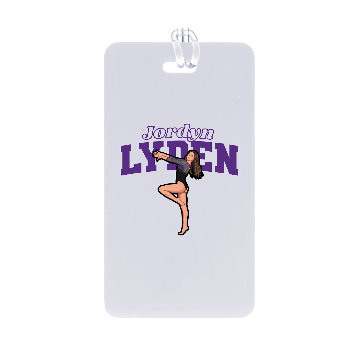 Bag Tag — Name Arch in Classic