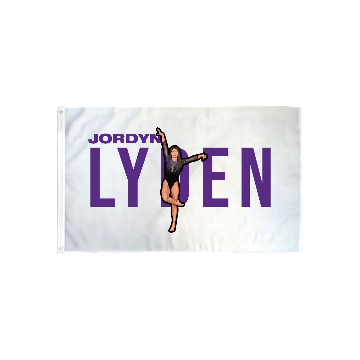 3x5 Flag — Player Name in Classic