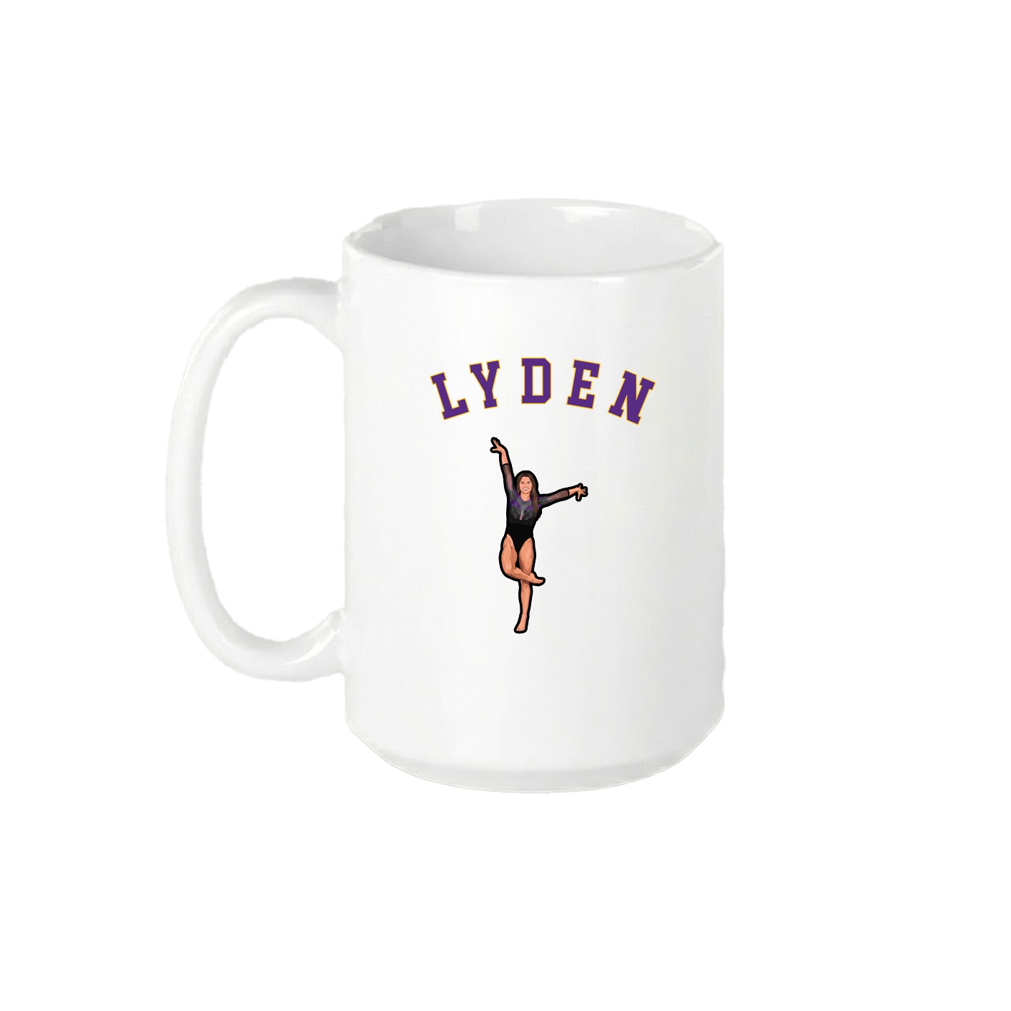 15oz Coffee Mug — Shirsey Arch in White