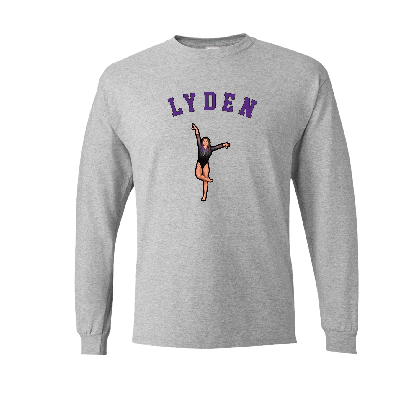 Long Sleeve Tee — Shirsey Arch in Grey