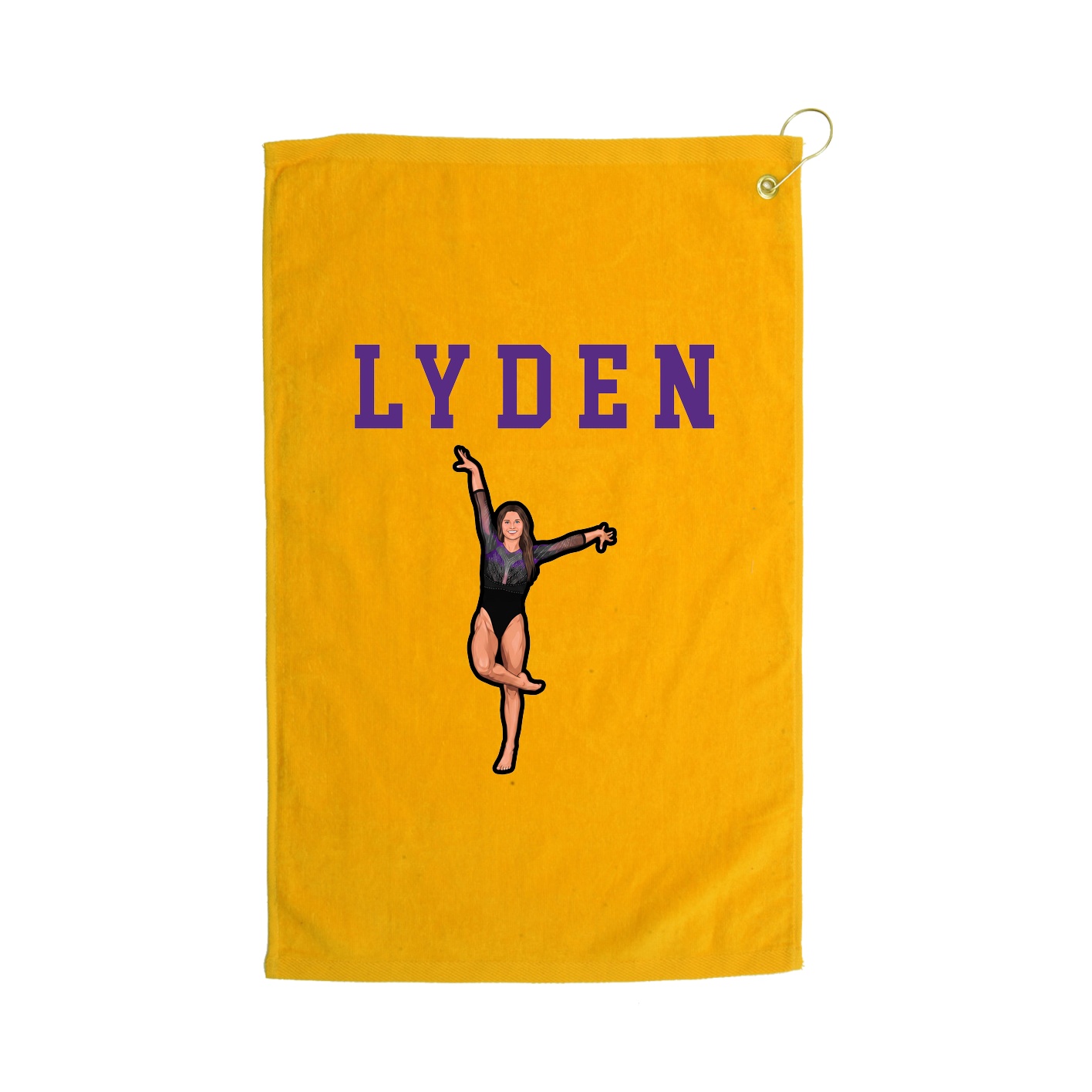 Golf Towel — Shirsey in Gold
