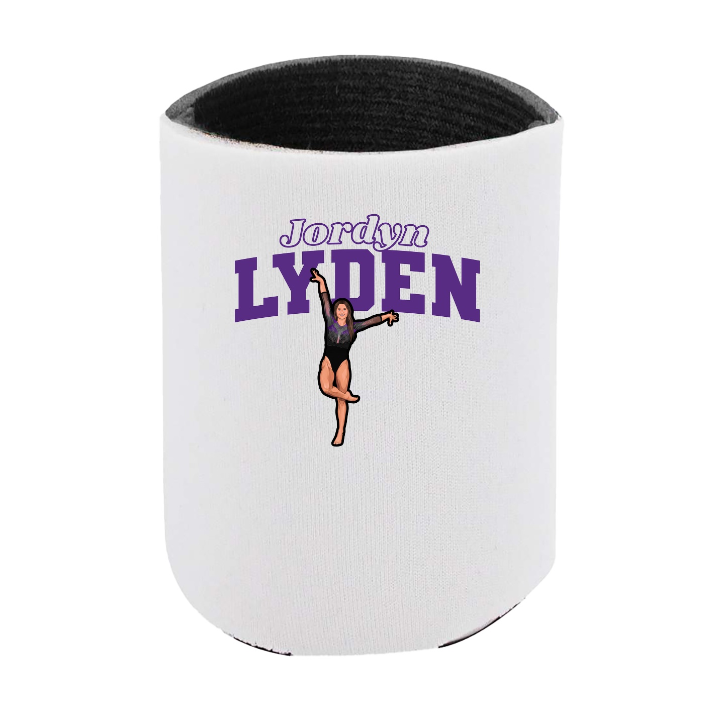 Can Holder — Name Arch in White