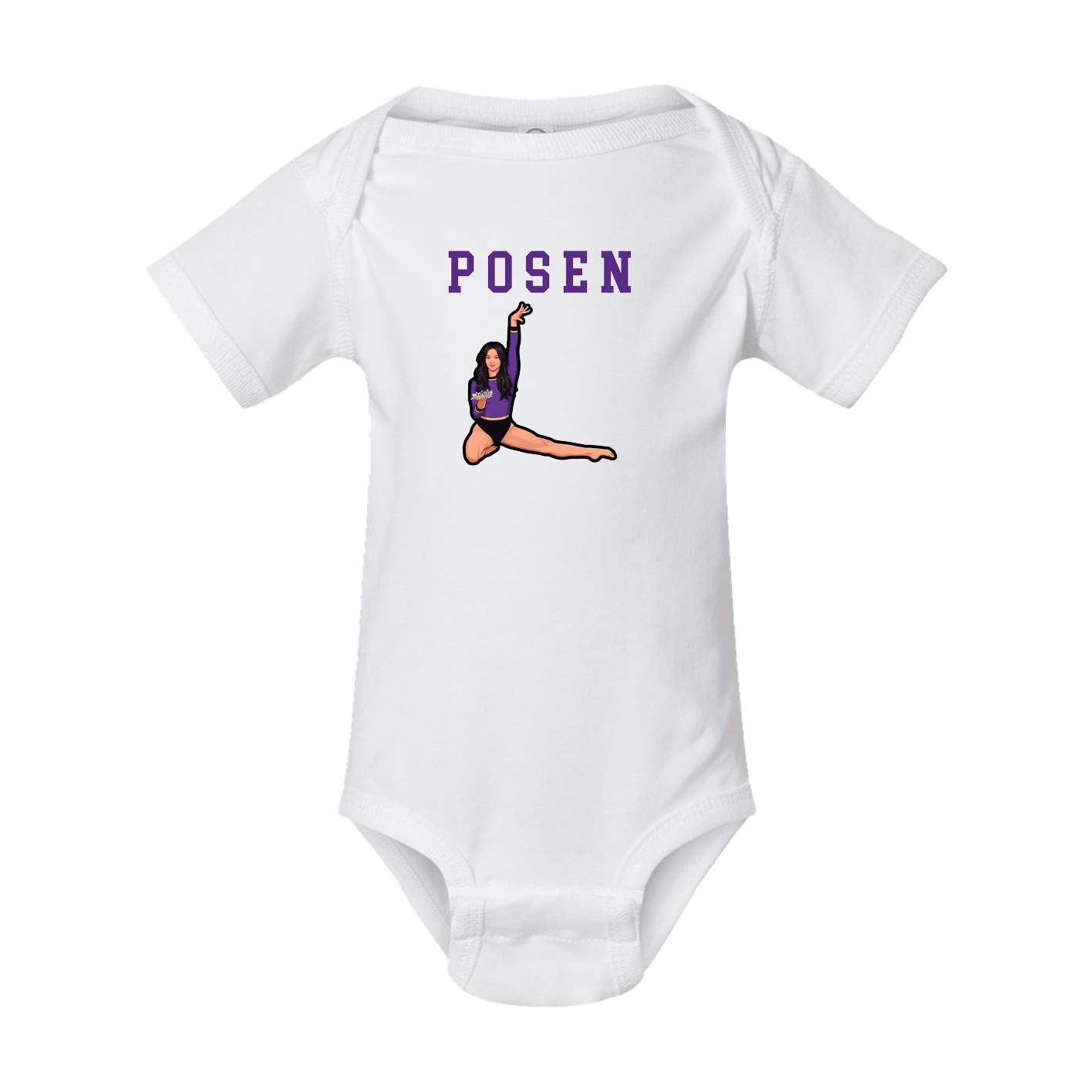 Baby Onesie — Shirsey in White