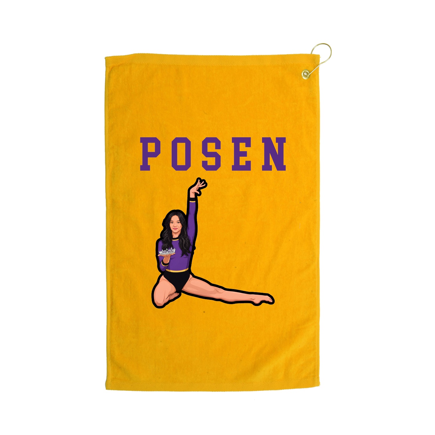 Golf Towel — Shirsey in Gold