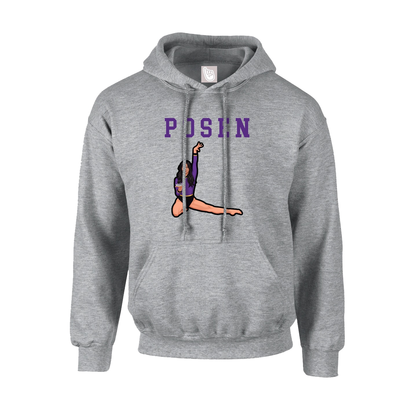 Hoodie — Shirsey in Grey