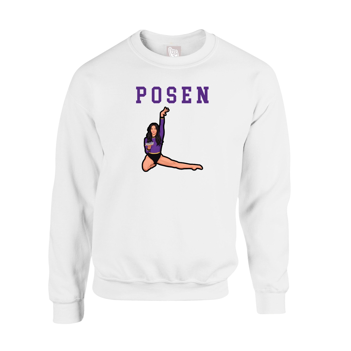 Fleece Crew — Shirsey in White