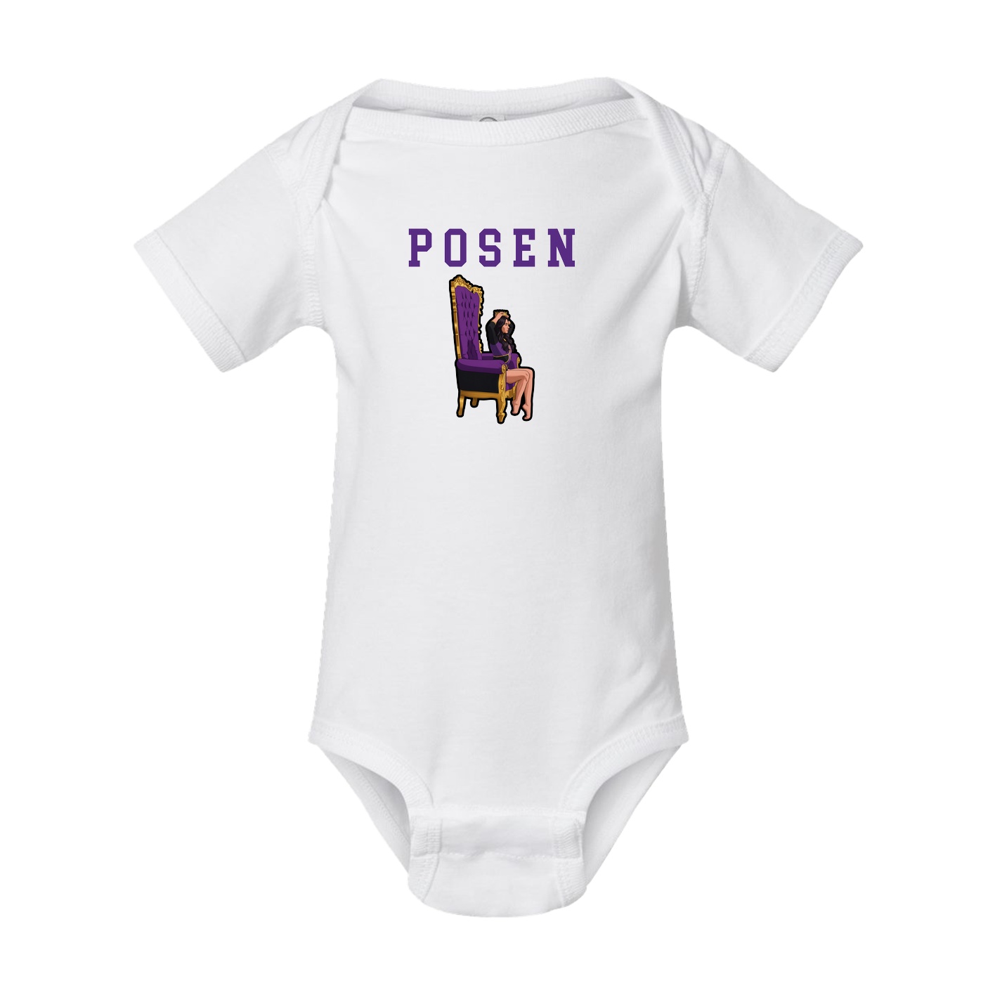 Baby Onesie — Shirsey in White