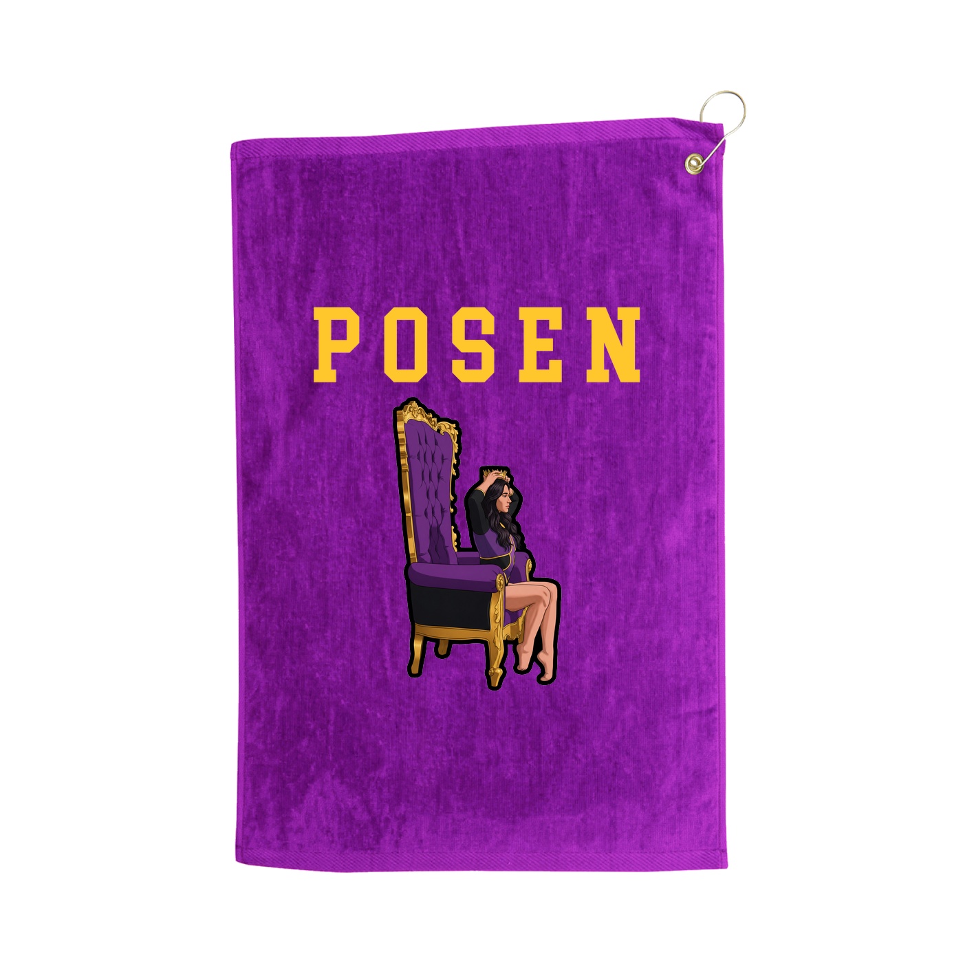 Golf Towel — Shirsey in Purple