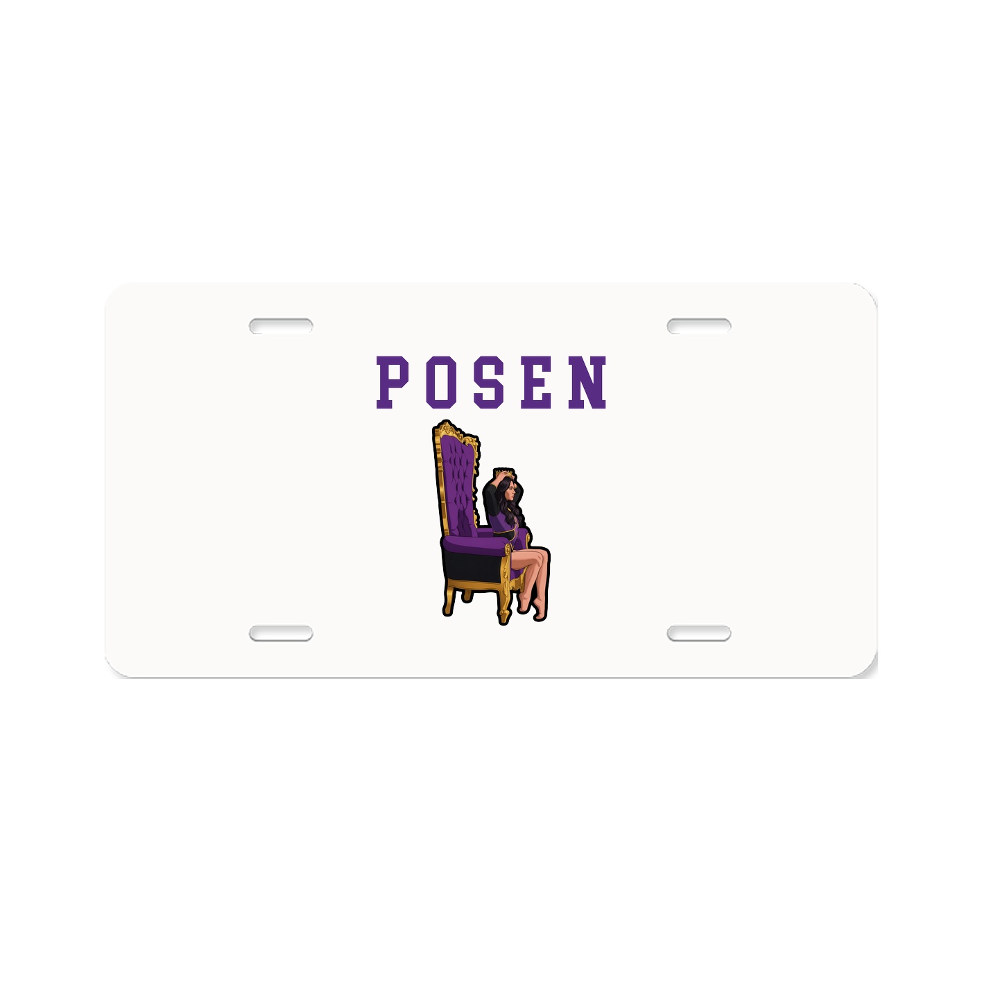 License Plate — Shirsey in Classic