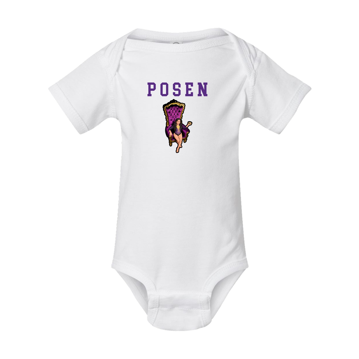 Baby Onesie — Shirsey in White