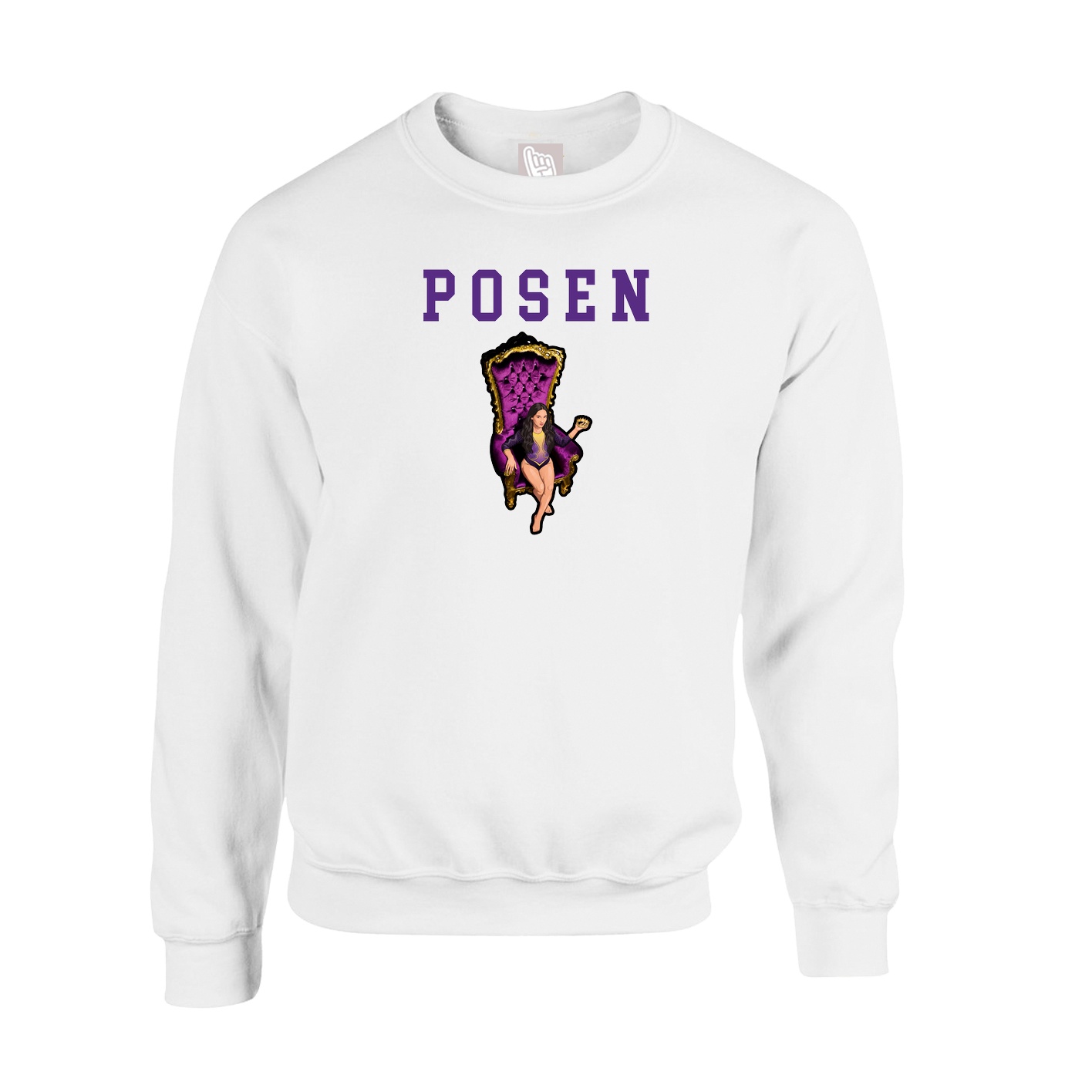 Fleece Crew — Shirsey in White