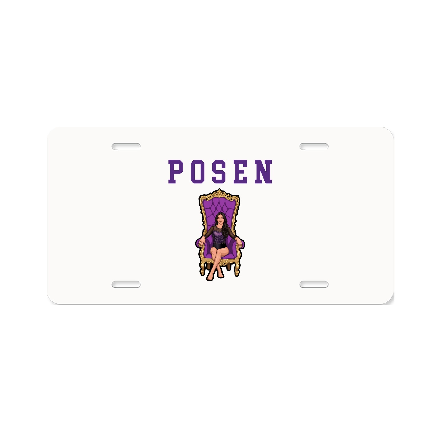 License Plate — Shirsey in Classic