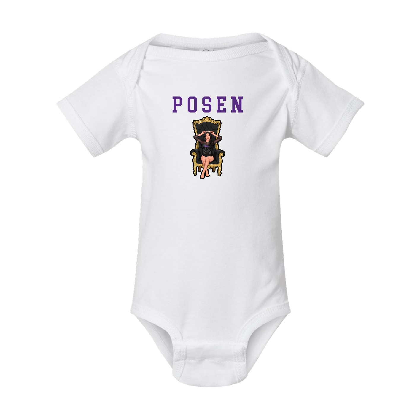 Baby Onesie — Shirsey in White