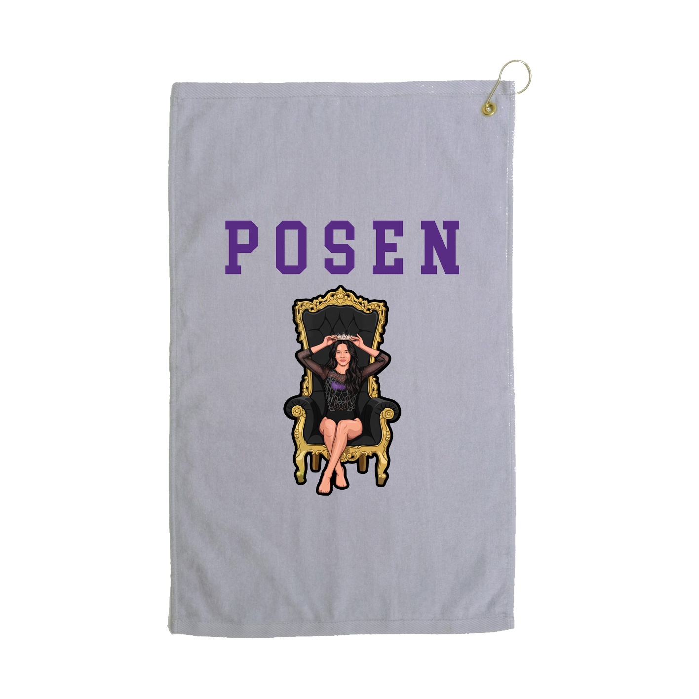 Golf Towel — Shirsey in Grey