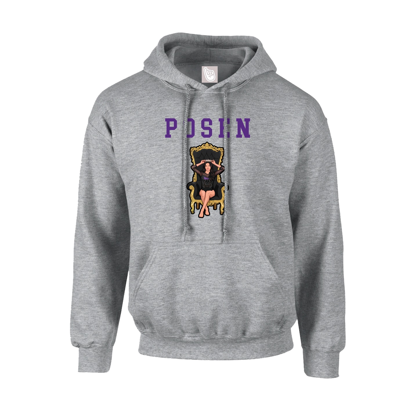 Youth Hoodie — Shirsey in Grey