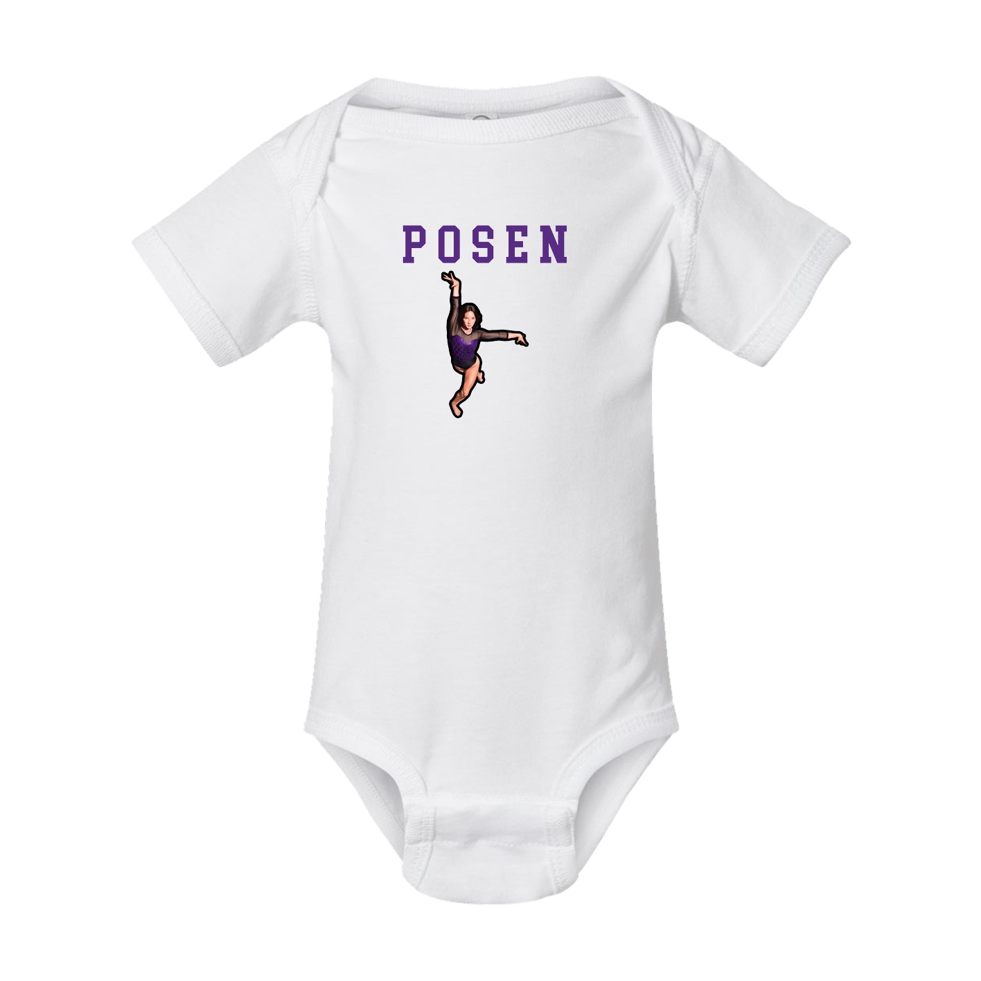 Baby Onesie — Shirsey in White