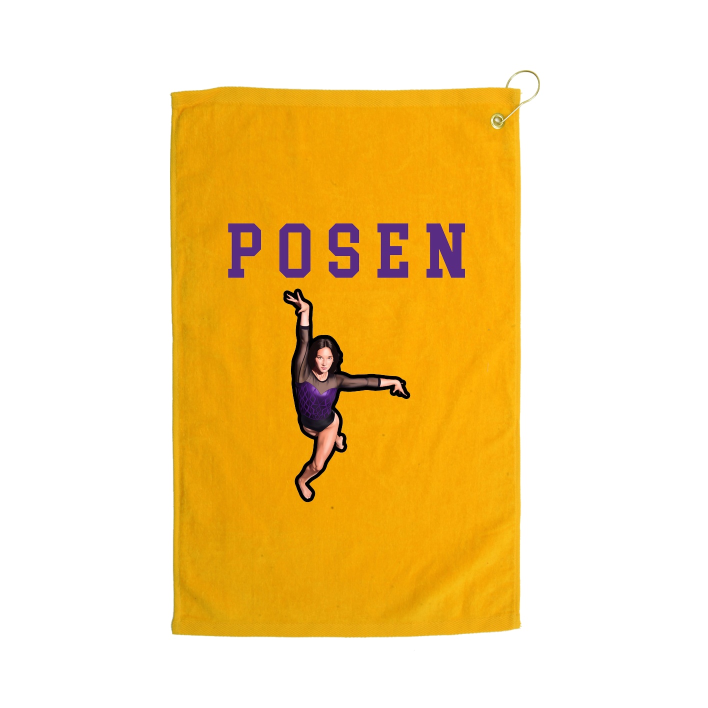 Golf Towel — Shirsey in Gold