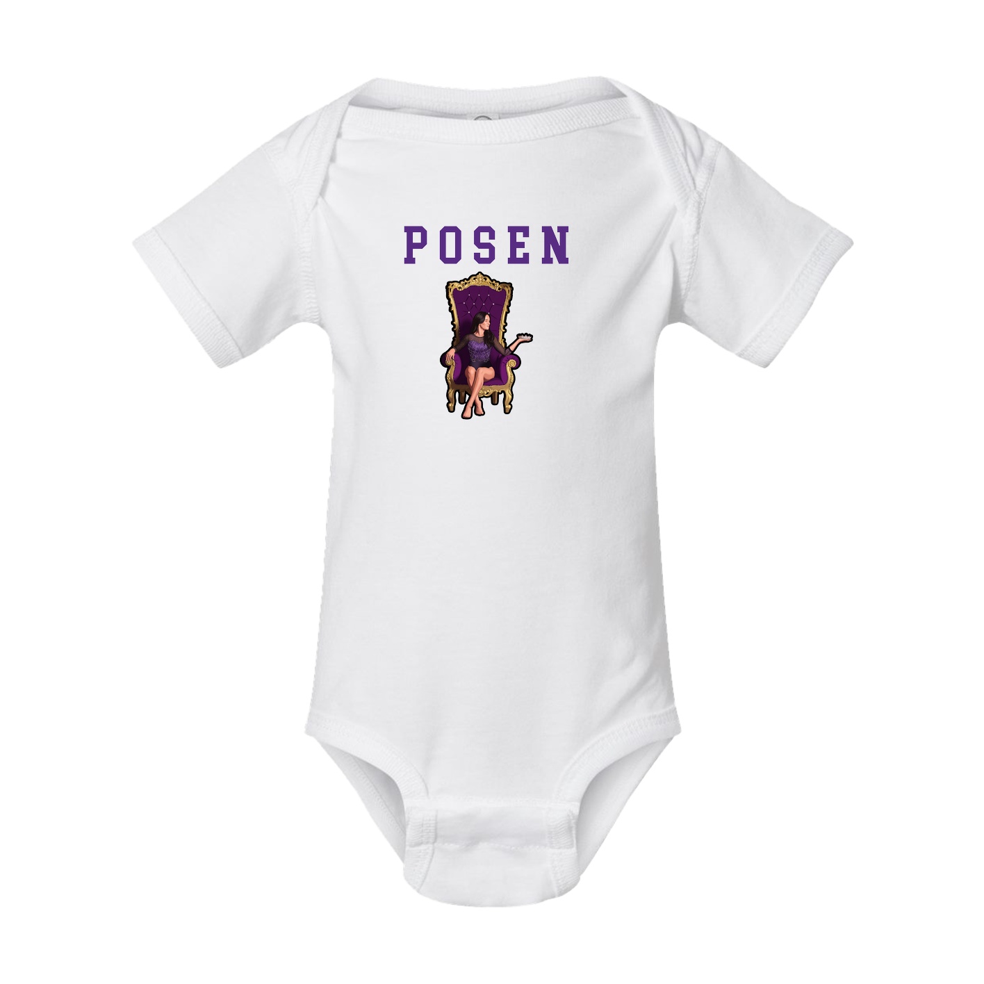 Baby Onesie — Shirsey in White