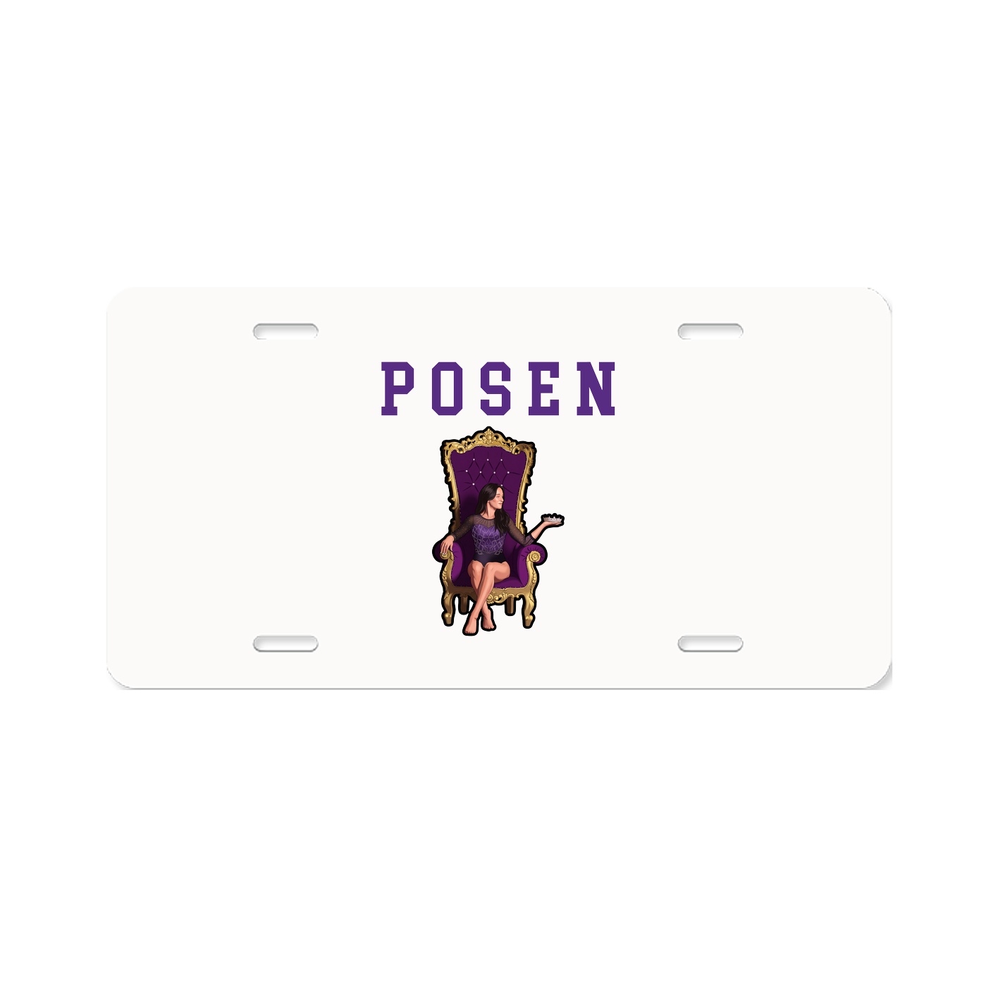 License Plate — Shirsey in Classic