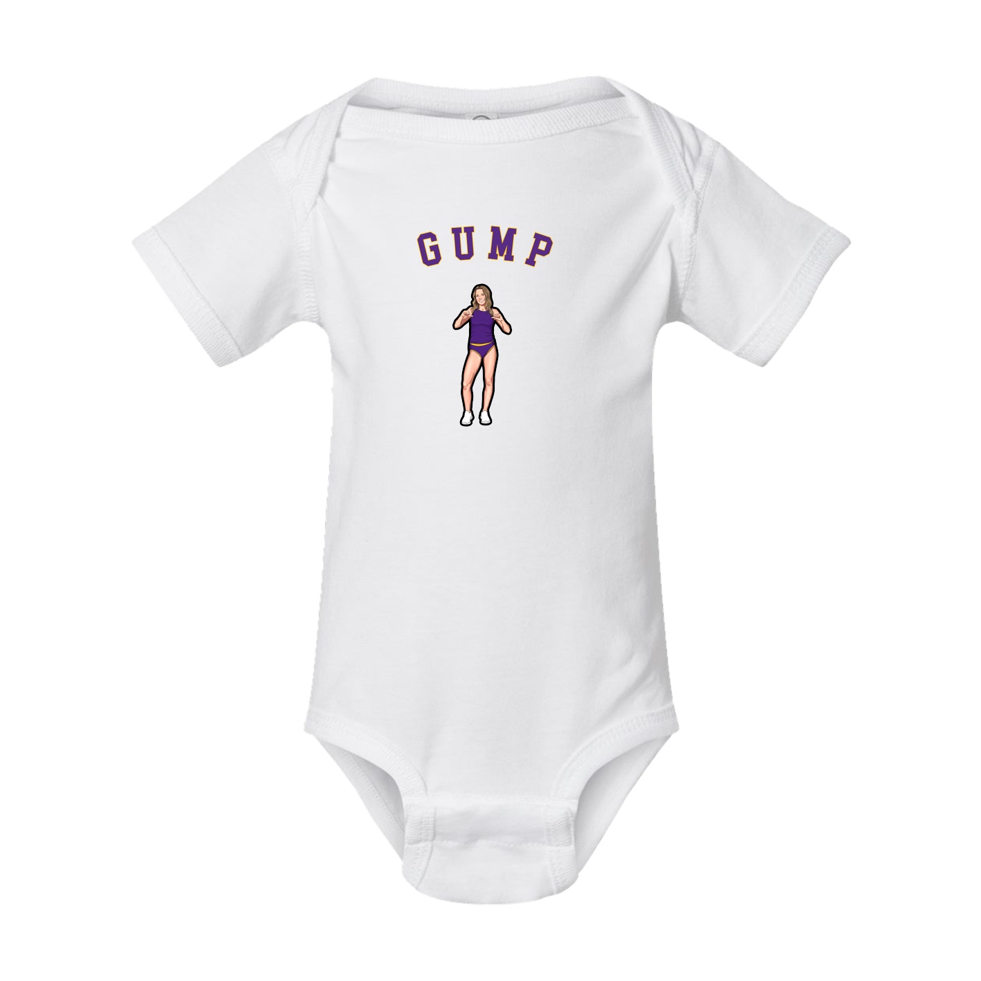 Baby Onesie — Shirsey Arch in White
