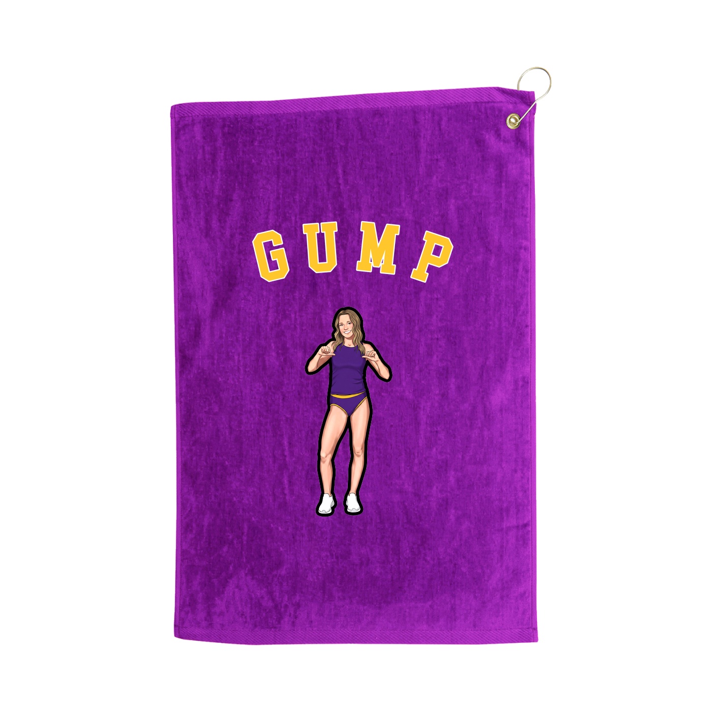 Golf Towel — Shirsey Arch in Purple