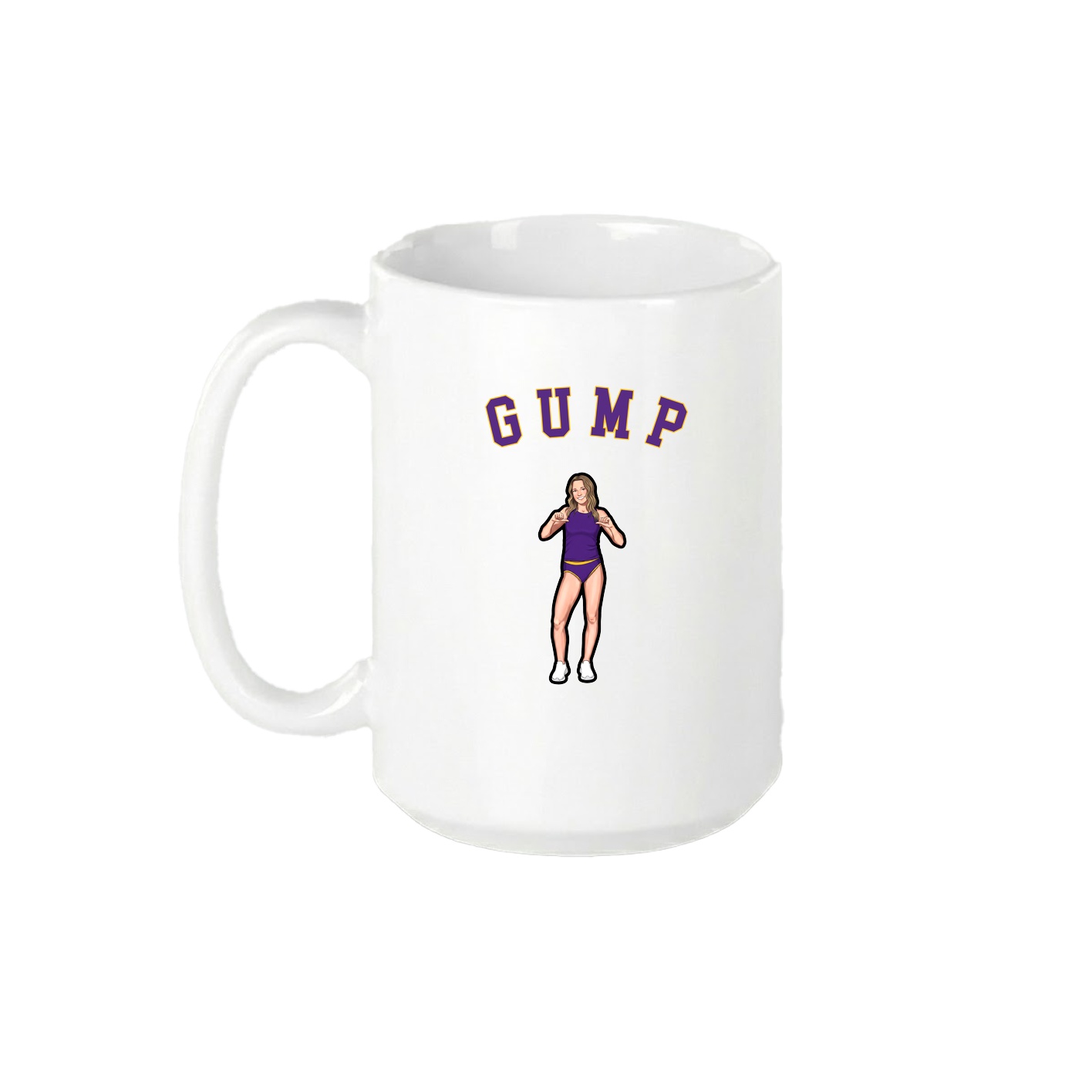 15oz Coffee Mug — Shirsey Arch in White