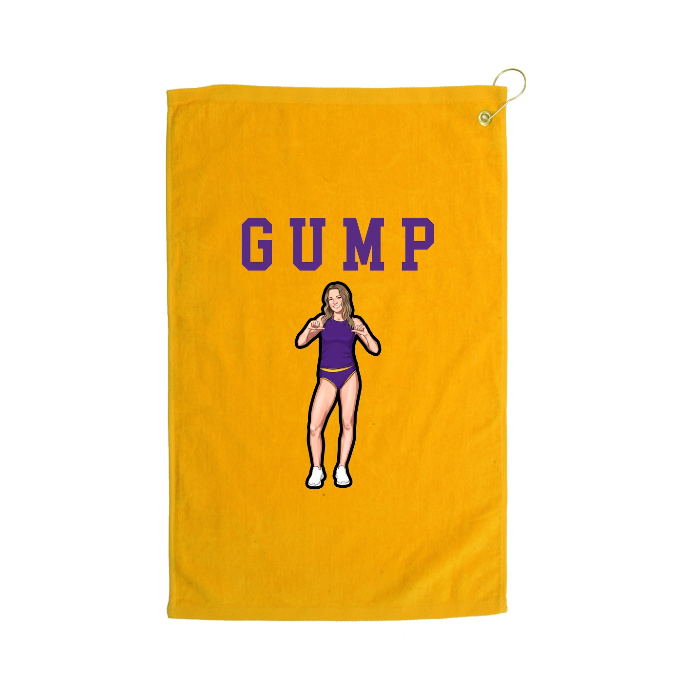 Golf Towel — Shirsey in Gold