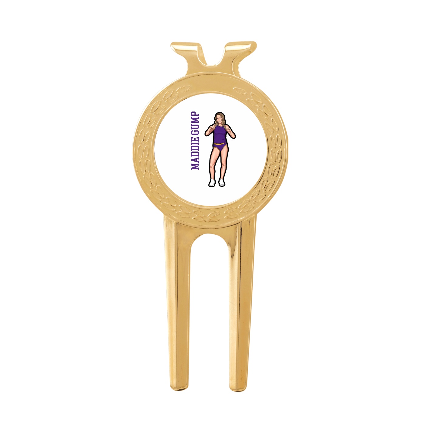 Divot Tool with Ball Marker — Name Vertical in Classic