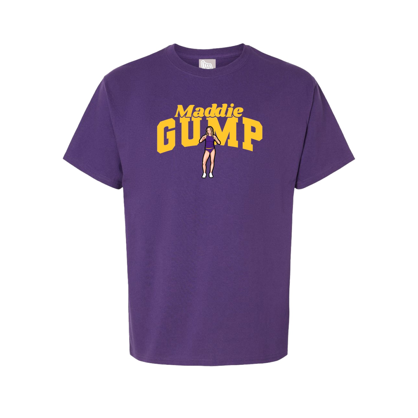 Youth Tee — Signature Arch in Purple