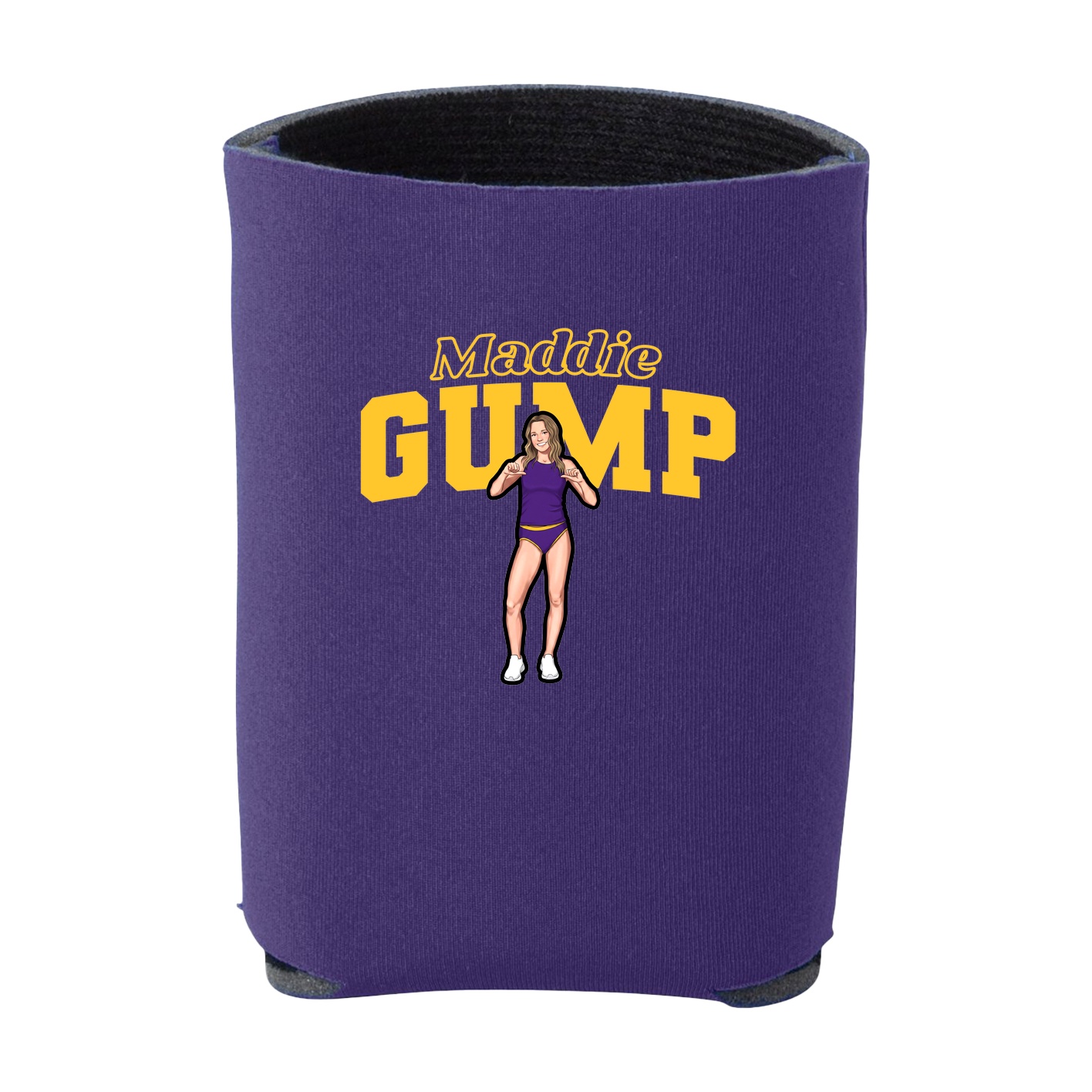Can Holder — Name Arch in Purple