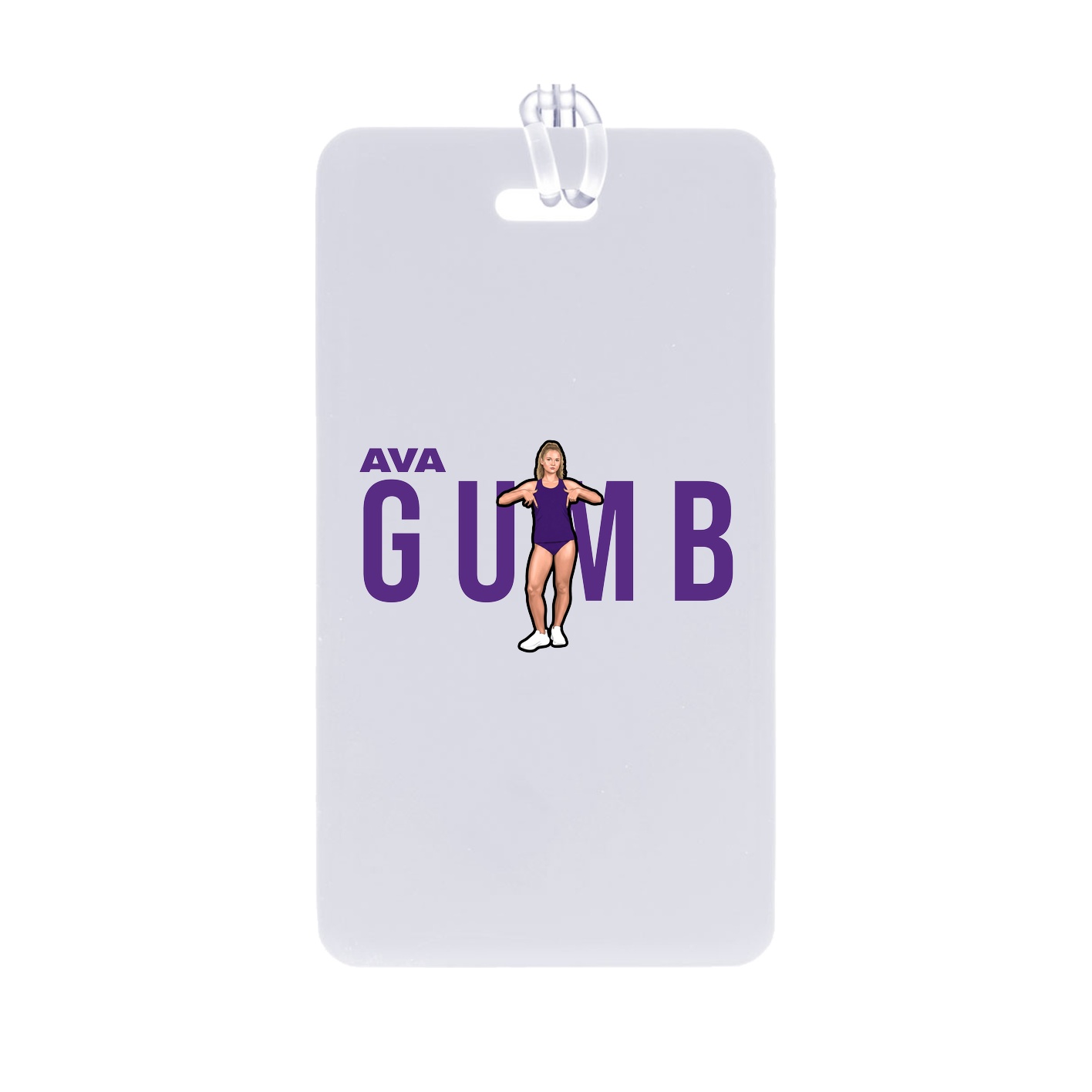 Bag Tag — Player Name in Classic