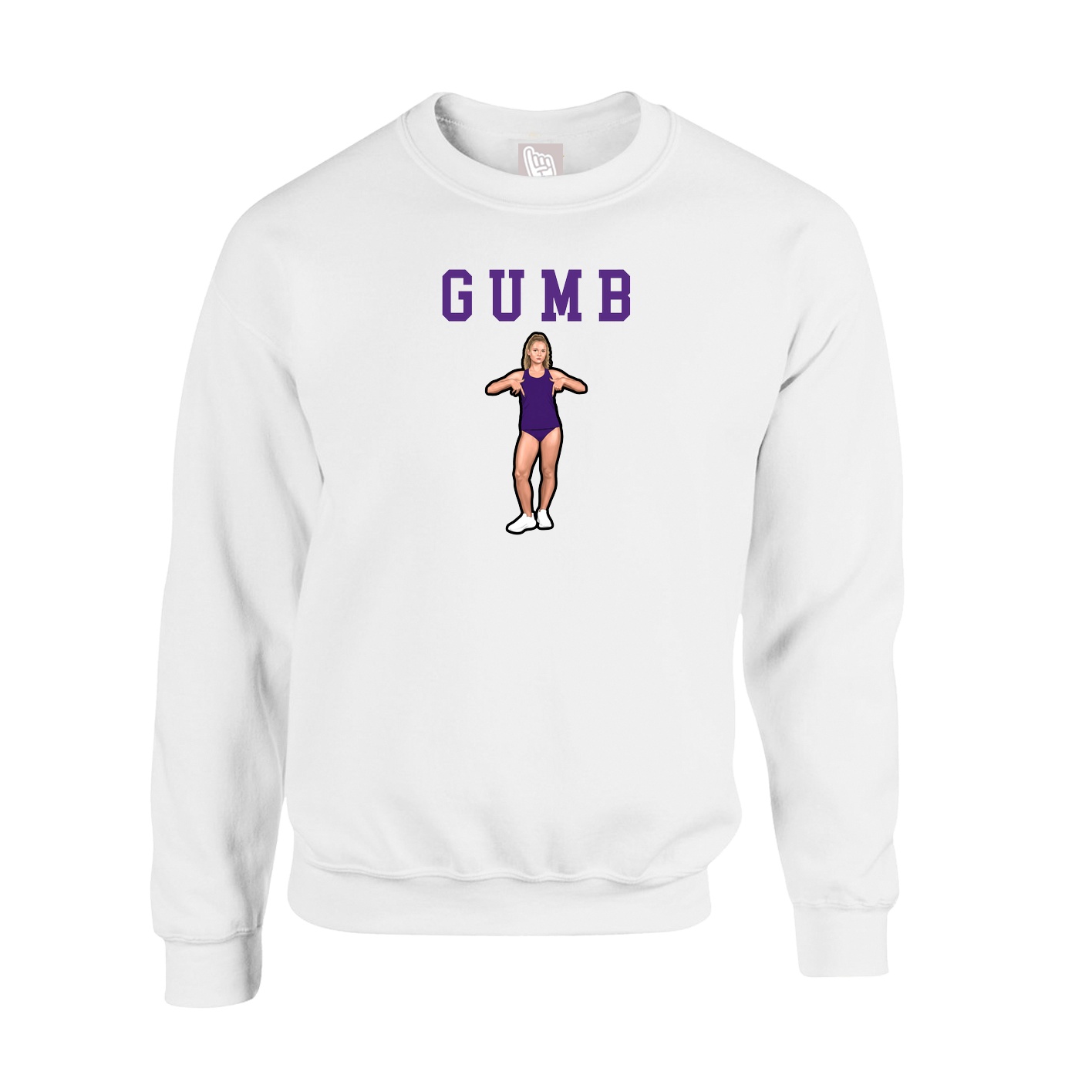 Fleece Crew — Shirsey in White