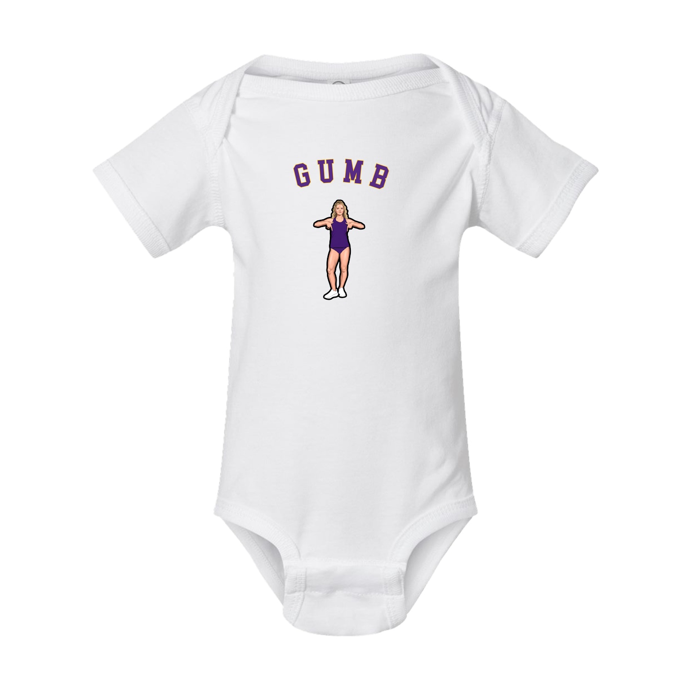 Baby Onesie — Shirsey Arch in White