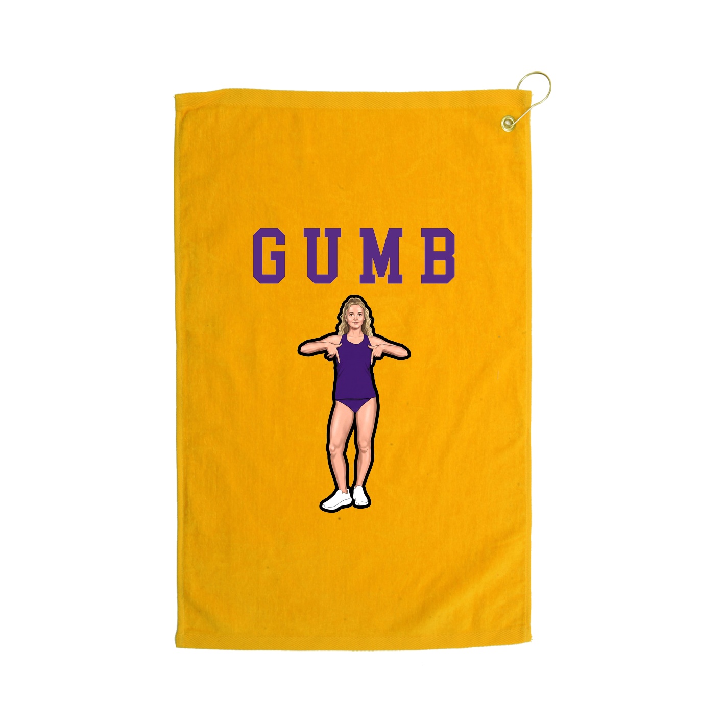 Golf Towel — Shirsey in Gold
