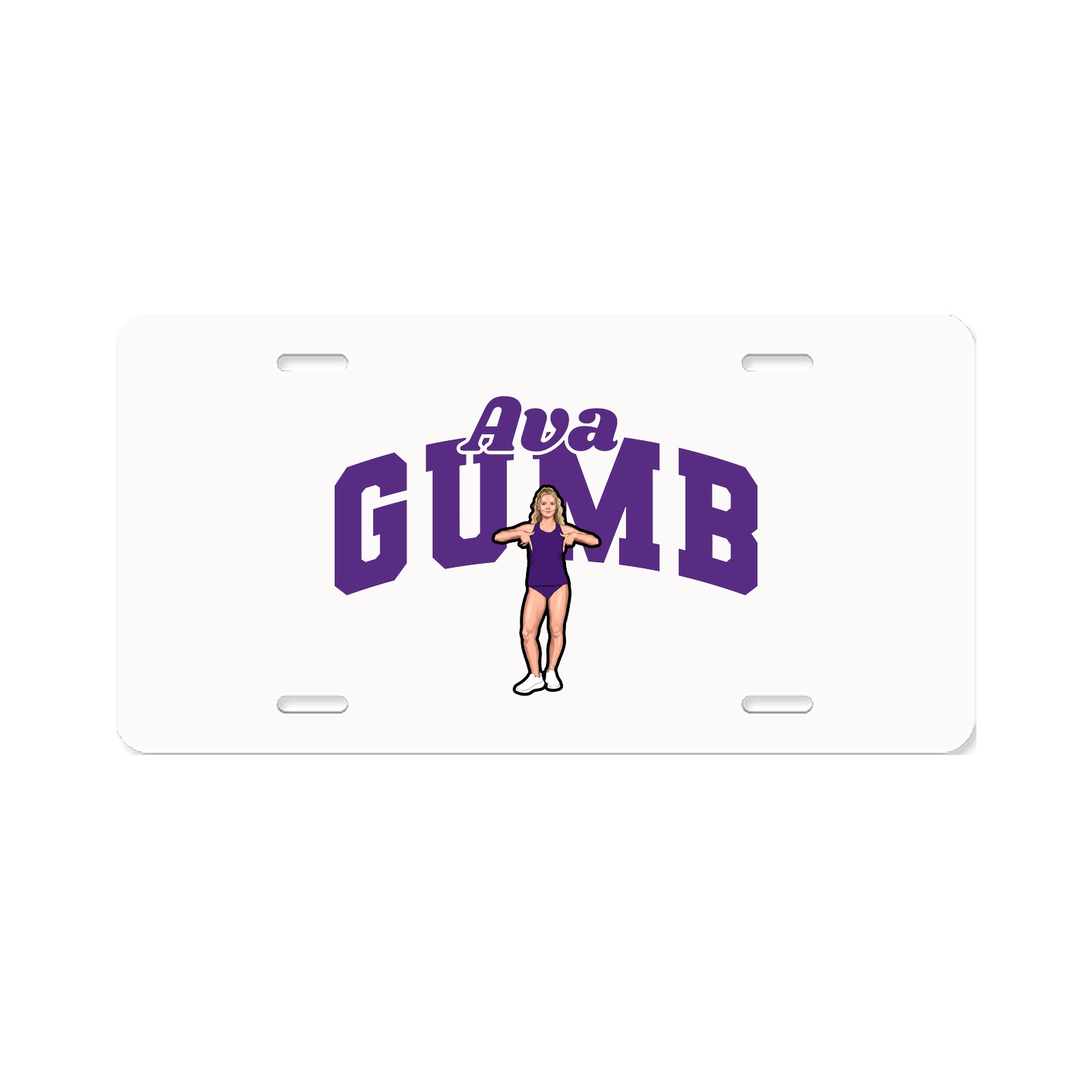License Plate — Signature Arch in Classic