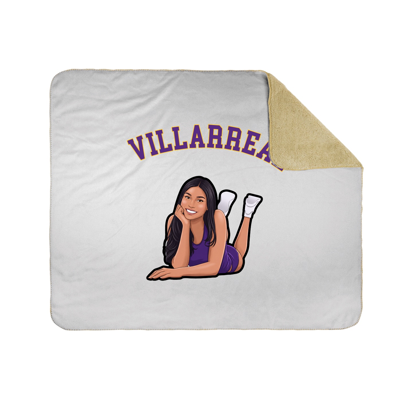 Throw Blanket — Shirsey Arch in White