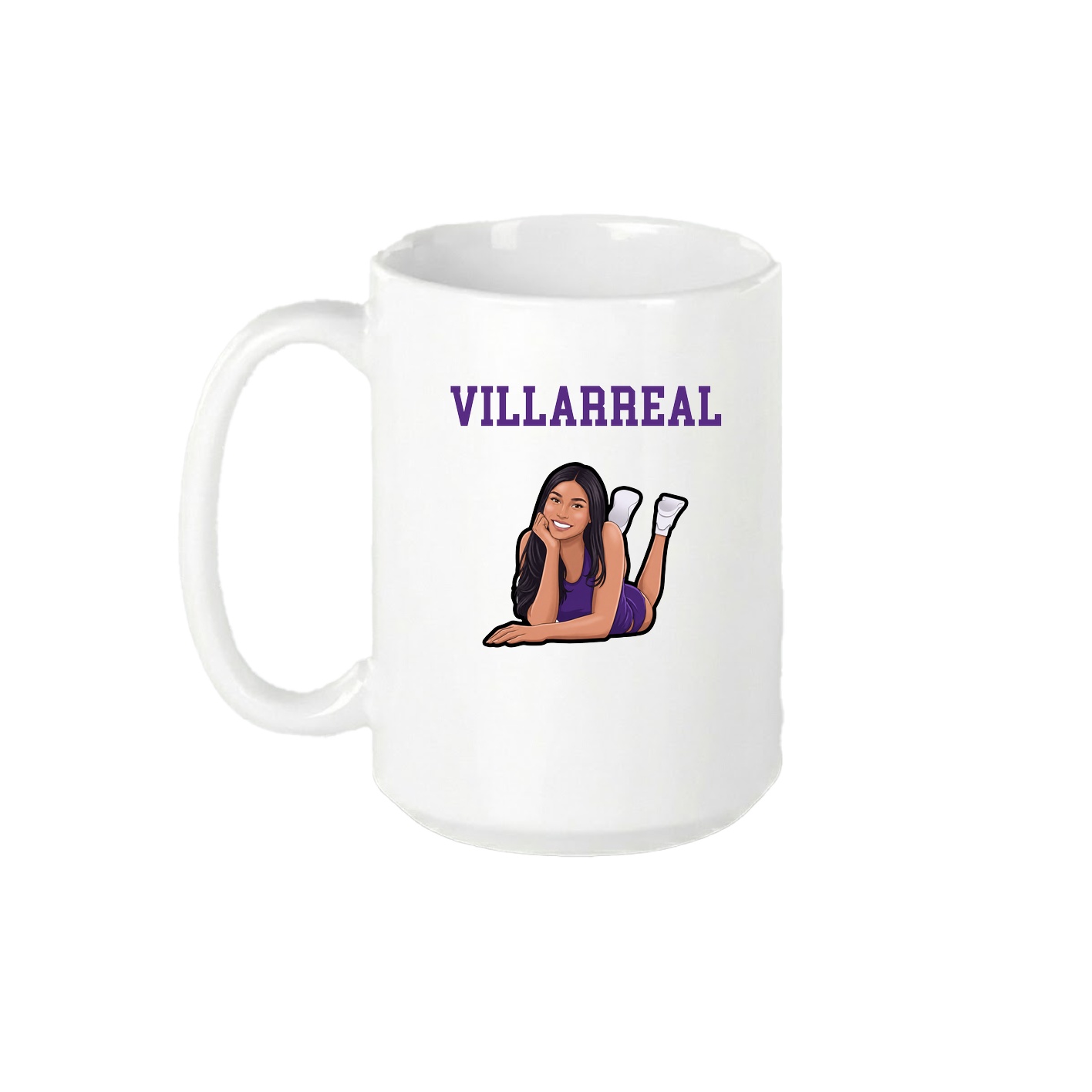 15oz Coffee Mug — Shirsey in White